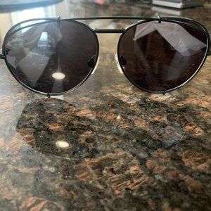 DIFF KOKO Aviator Matte Black Sunglasses